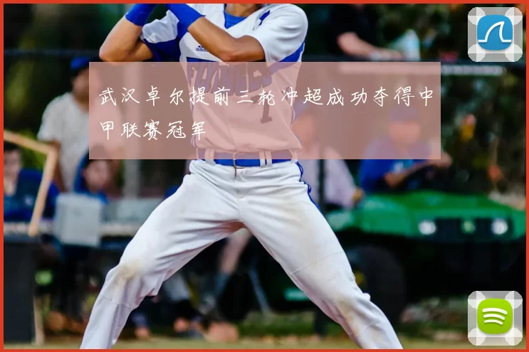 武汉卓尔提前三轮冲超成功夺得中甲联赛冠军